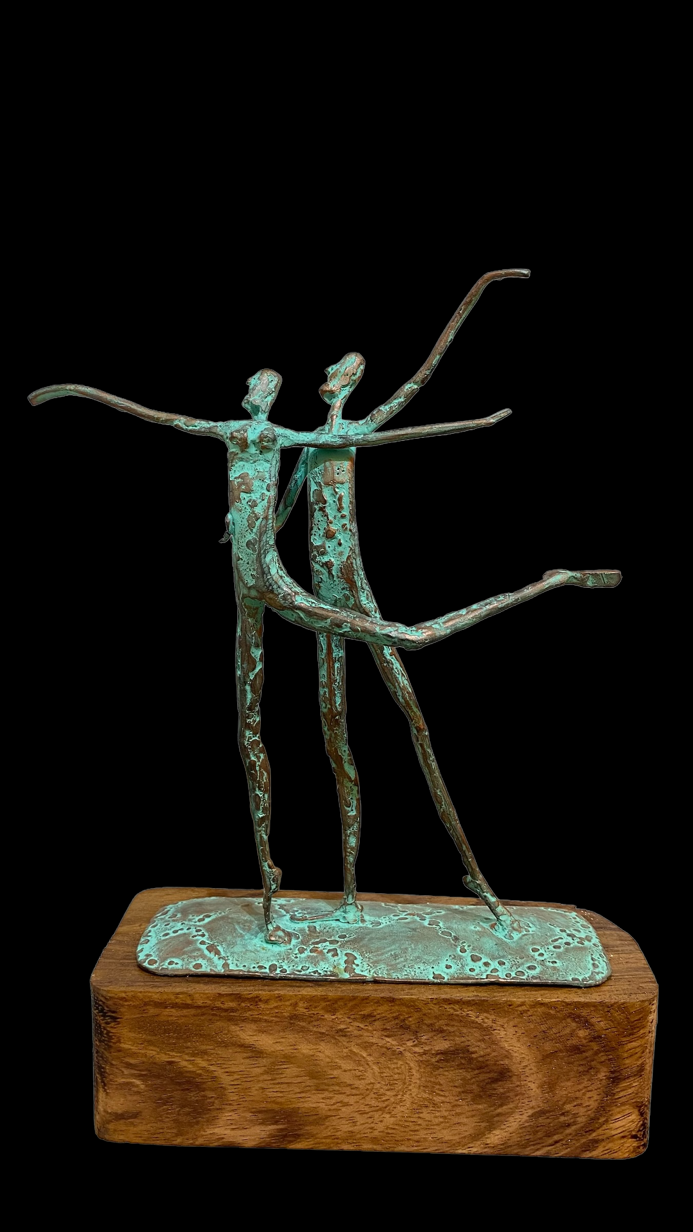 “Dancers” - Iron Sculpture - A. Fernández 