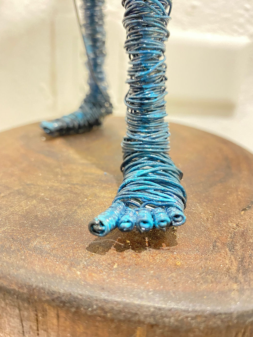 Miniatura: “Flecha al cielo” - Wire sculpture - O. Rivera