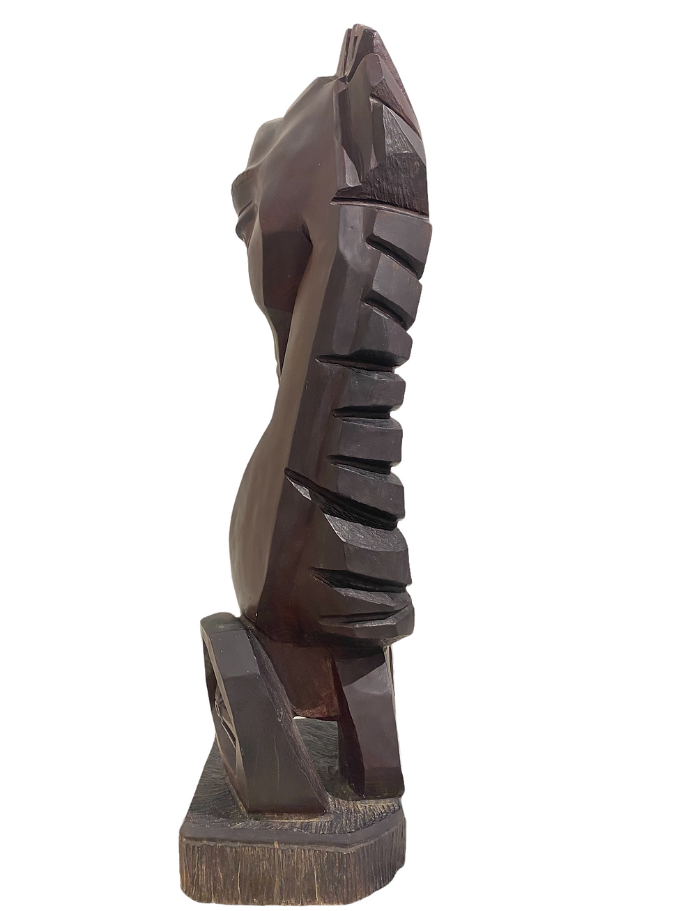 Miniatura: “Horse" -Mahogany Sculpture -  Gastón Charó 
