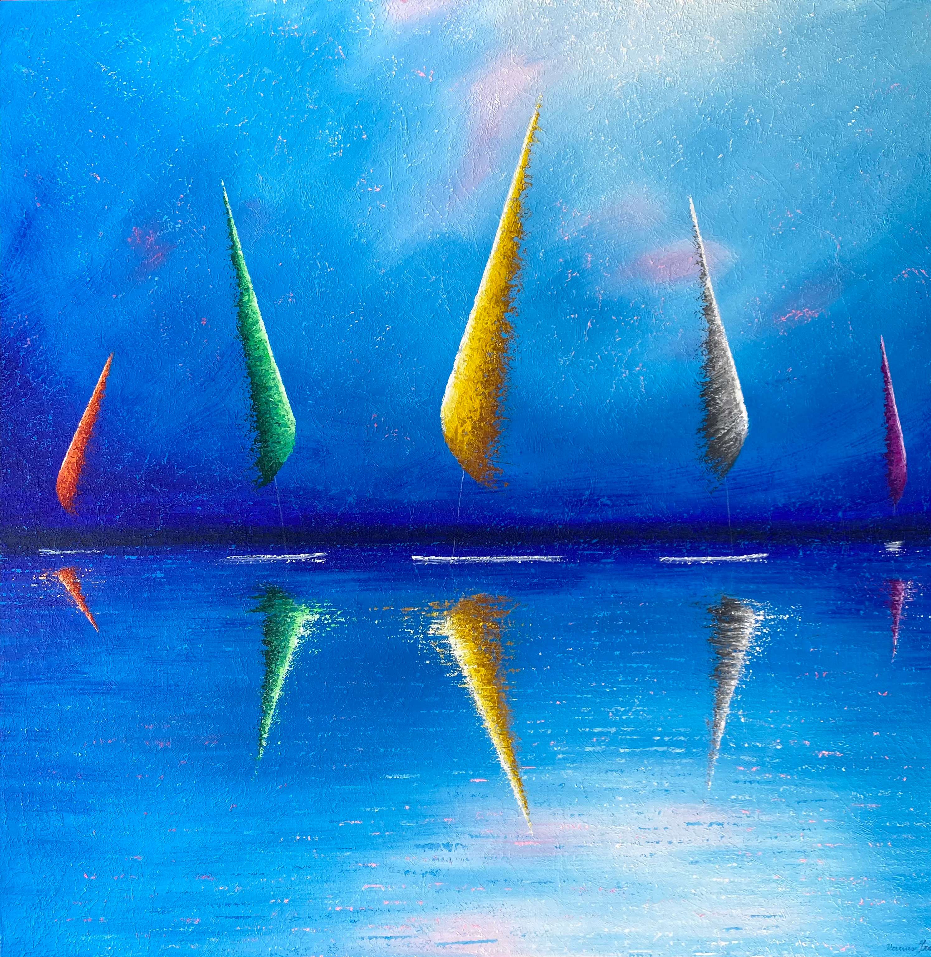 “Azul caribeño” - D. Granados