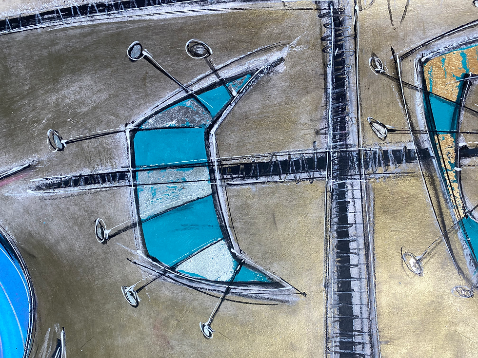 Thumbnail: “Anclado en clasa” - Original painting - Gastón Charó 