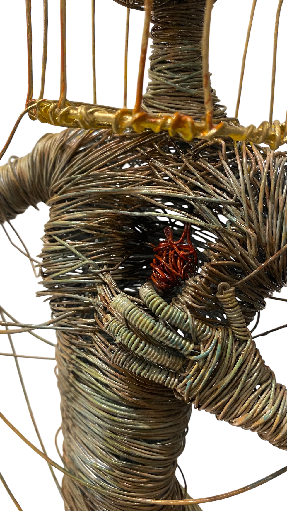 Miniatura: “El prisionero soñador” - wire sculptures / O. Rivera
