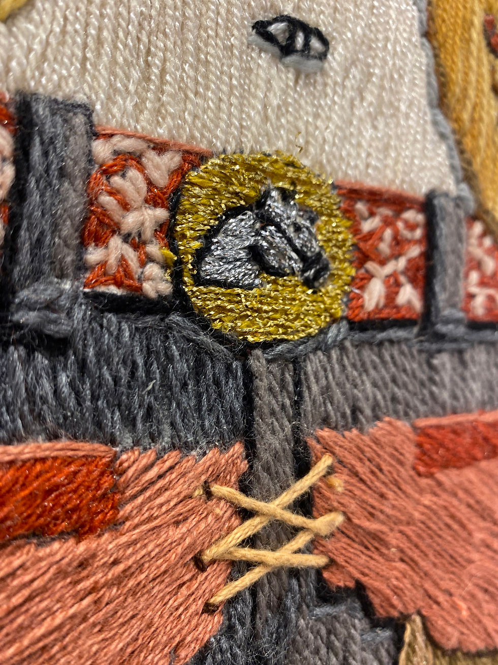 Miniatura: “Bien mexicano”- Hand Embroidery - F. Rodriguez