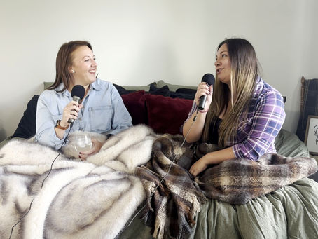 Josie D-G and Kayla P talking about online dating in episode 3