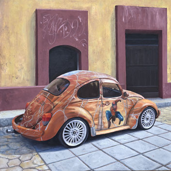 Vocho Viejo 44 Spiderman