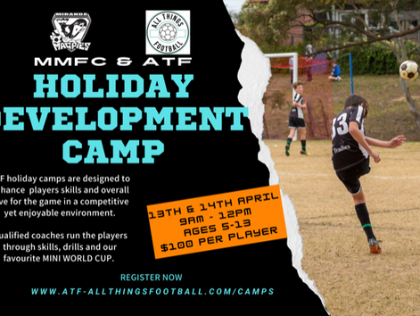 Magpies School Holiday Football Camp