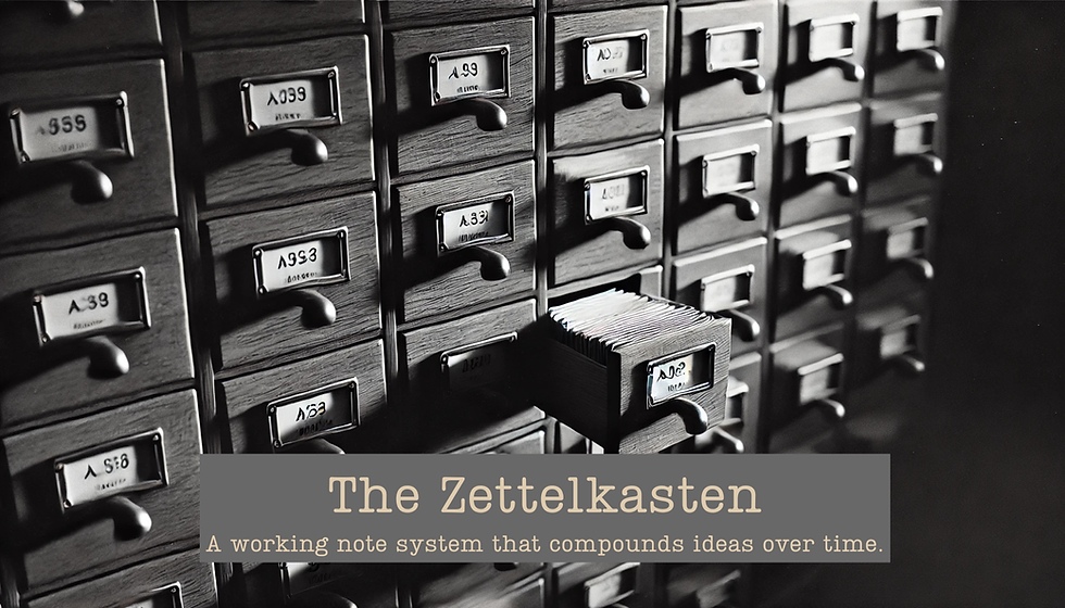 The Zettelkasten