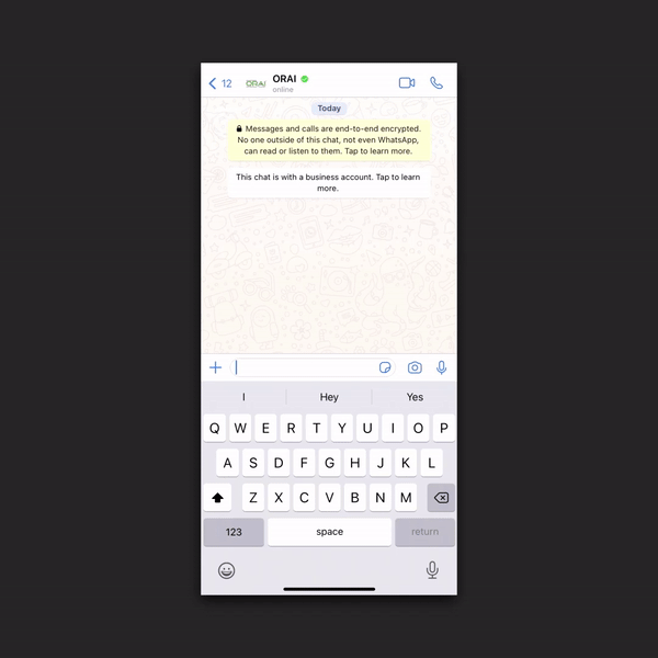 Contextual conversations for immediate actions