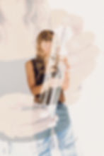 Luxury brand photoshoot for Indiana-based beauty influencer Sarah Hill