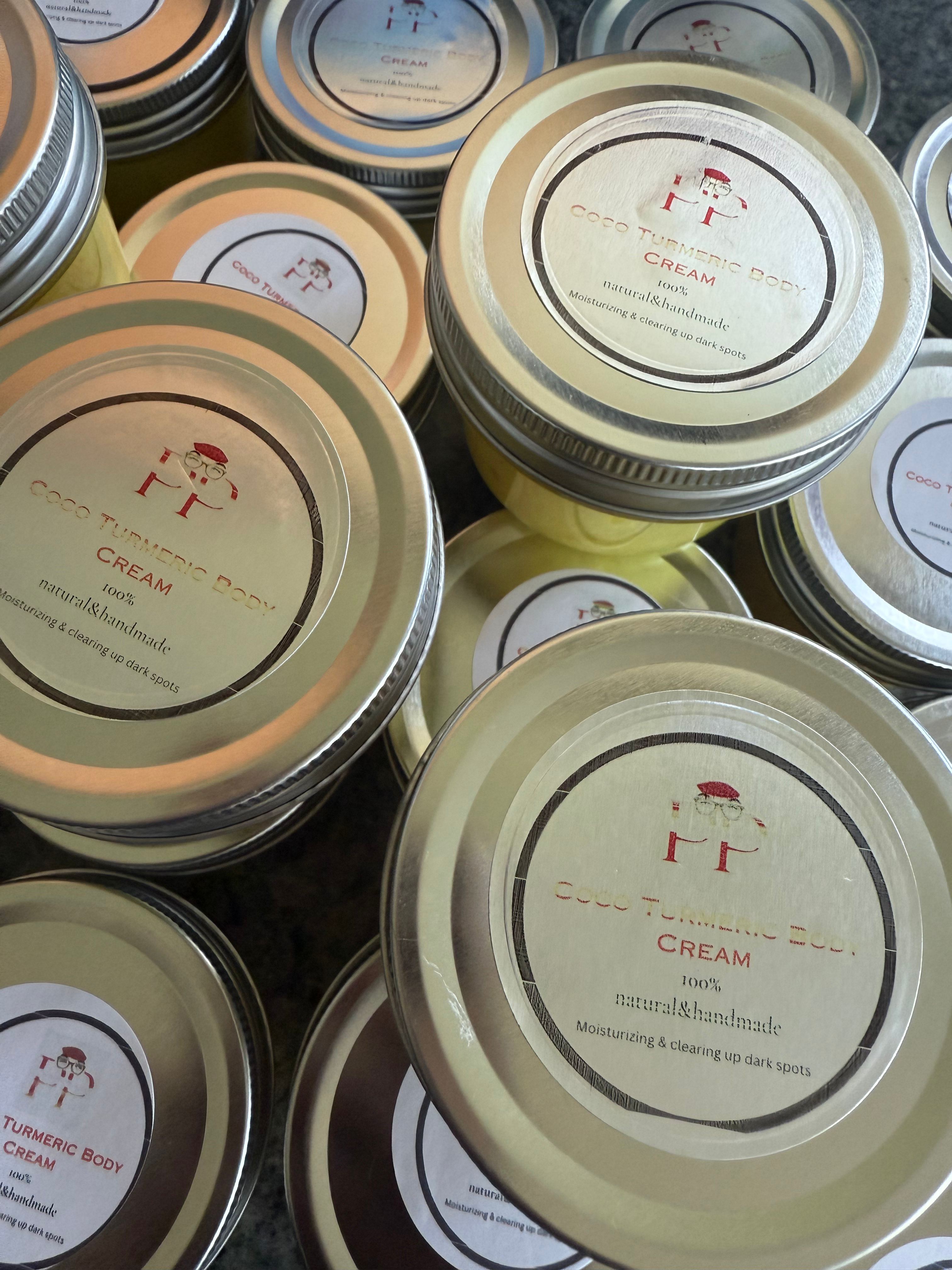 2 for $15.00   Coco Turmeric body cream