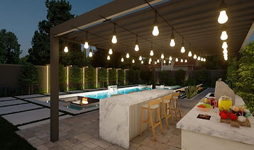 Outdoor Kitchen Section