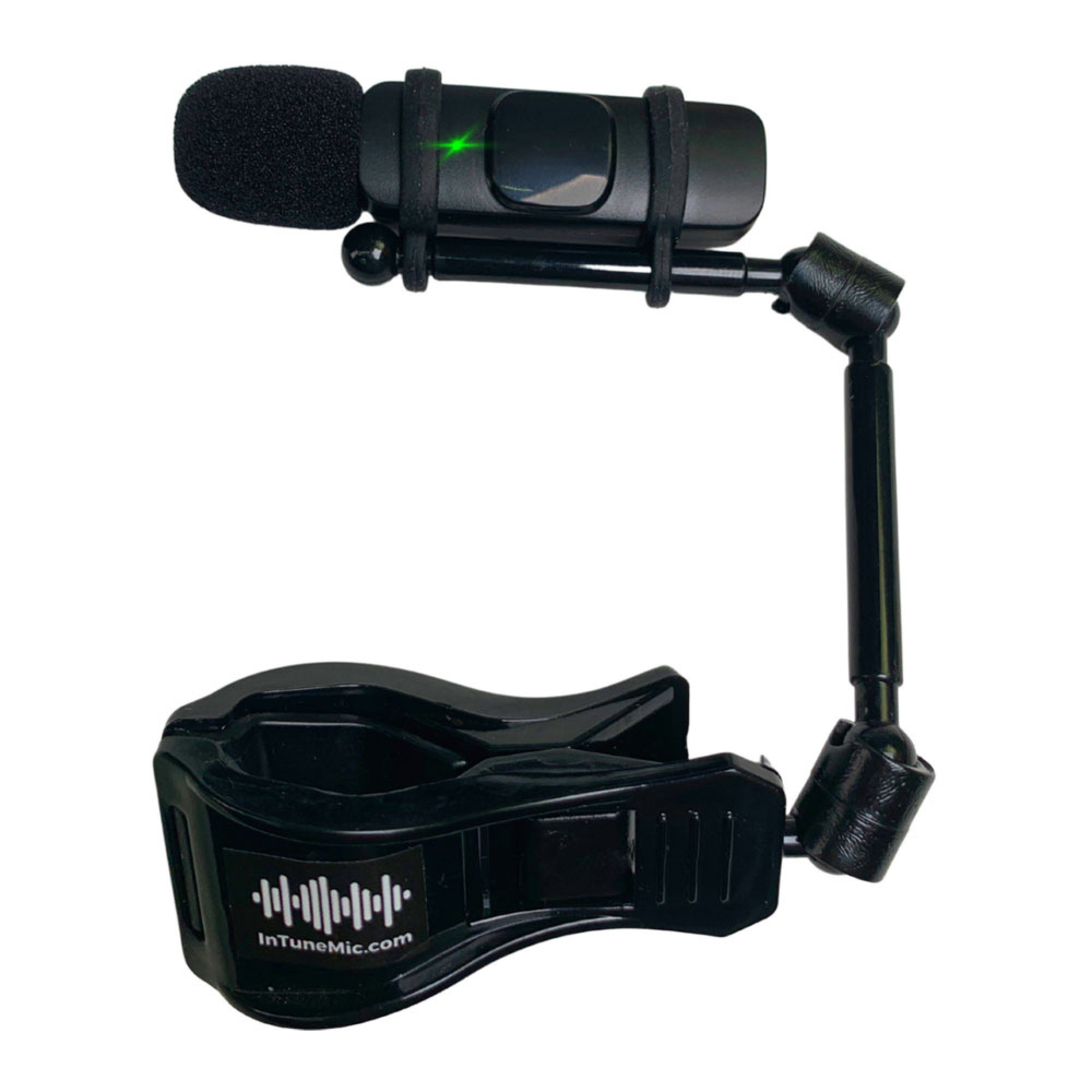 Bagpipelessons.com InTune Mic: Wireless Clip-on Mic - Dual Option