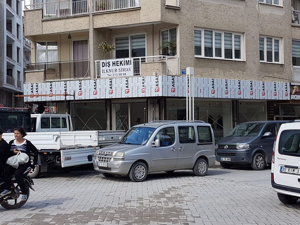 Turgutlu'da yapılan mağaza komple dış cephe ve iç mekan tasarım, tadilat ve uygulaması - Manisa Turgutlu Mağaza Tasarım, Tadilat ve Uygulama Hizmeti