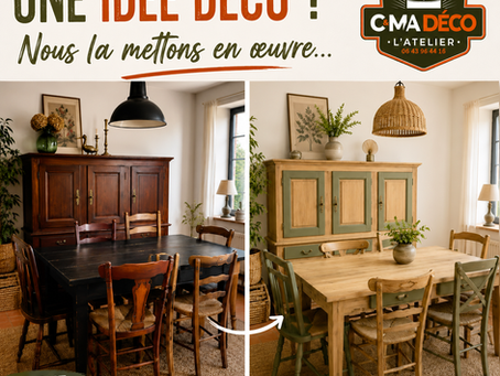 Rénovation de mobilier ancien : et si on voyait plus grand ?