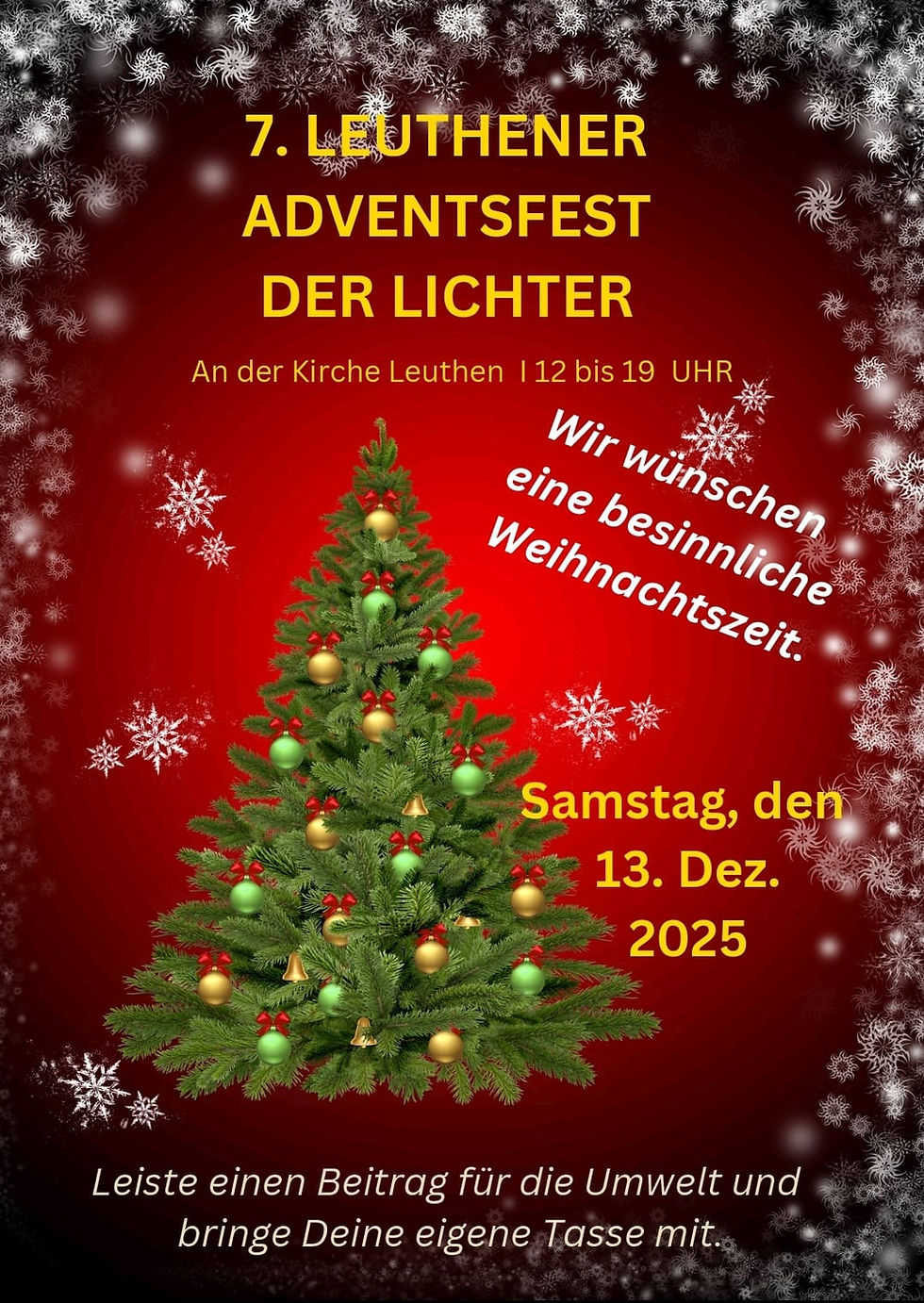 7. Adventsfest der Lichter