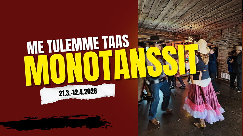 Monotanssit kevät 2026