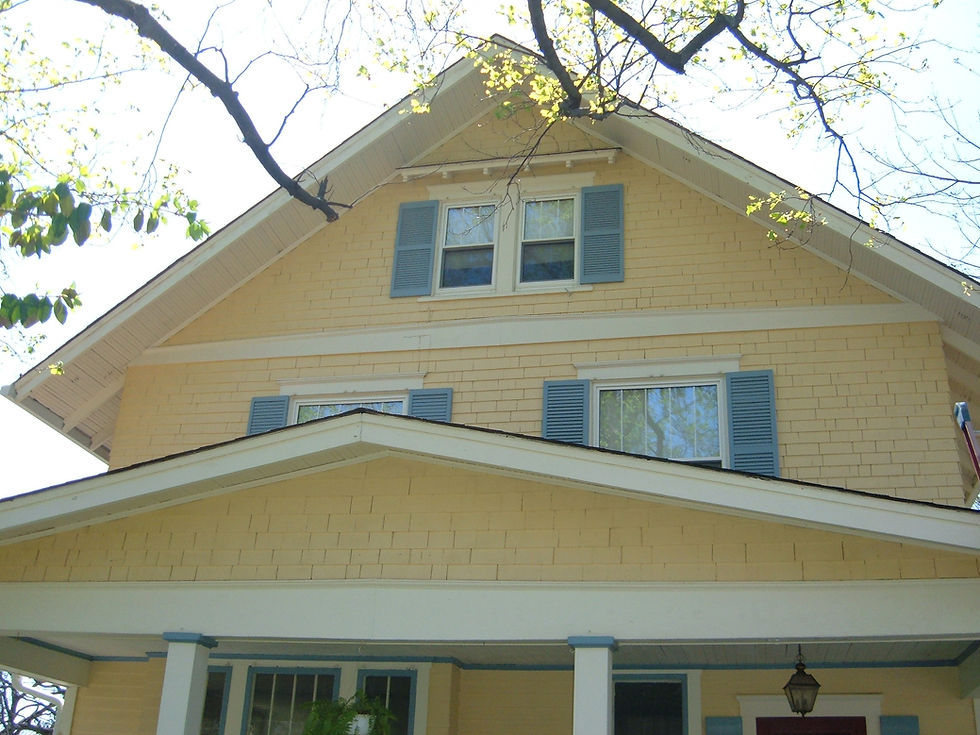 Siding After Low-Pressure Soft Wash