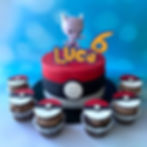 Mewtwo Pokemon cake