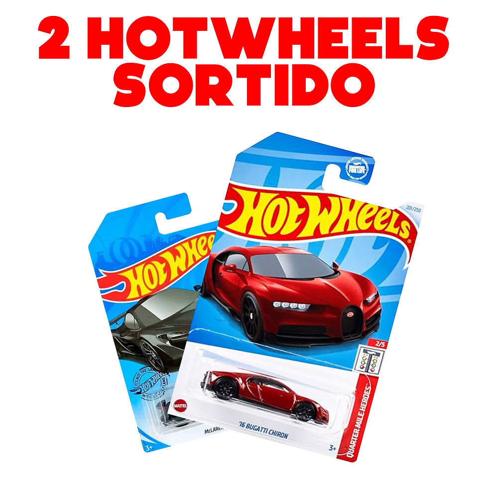 Miniatura: TABULEIRO SUPERPISTA + 2 CARRINHOS HOTWHEELS SORTIDOS
