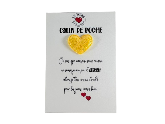 Miniature : calin de poche calin de poche en tissus calin pour rassurer calin à emporter partout