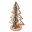Miniature : décoration de noel en bois sapin de noel en bois décoration de table de noel