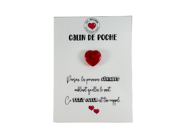 Miniature : calins de poche en cristaux de quartz calin de poche qui rassurent calin quartz