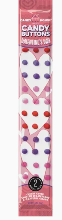 Valentine's Day Collection Candy Buttons