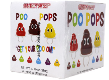 Sumthin Sweet Poo Pops - Various Colors