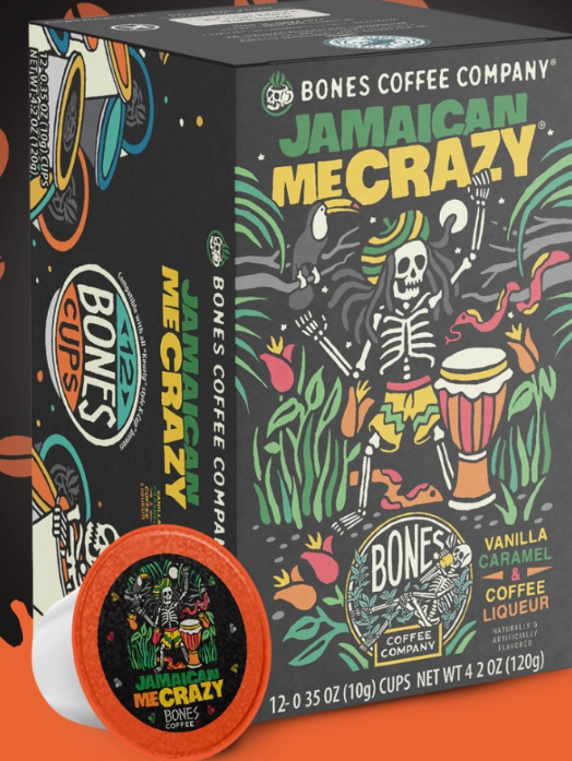 Thumbnail: Bones Coffee Pods - Single Serve Cups - 12 Count - Various Flavors