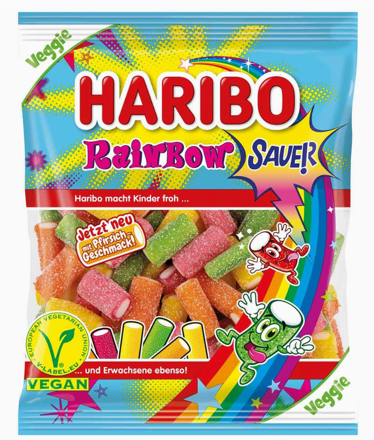 Haribo Rainbow Fizz Sauer