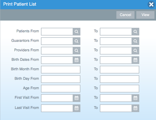 Patient Lists