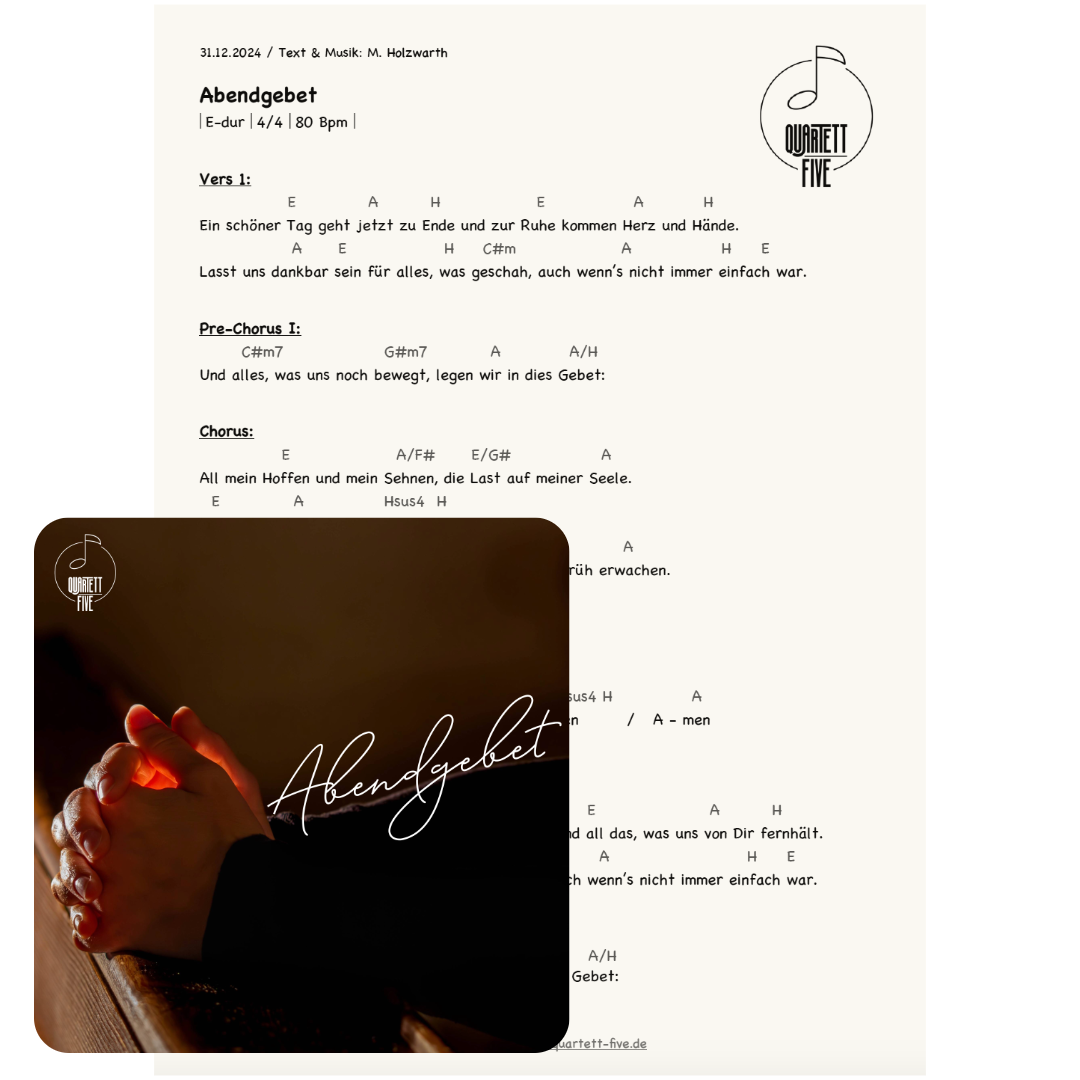 Abendgebet (Chordsheet)