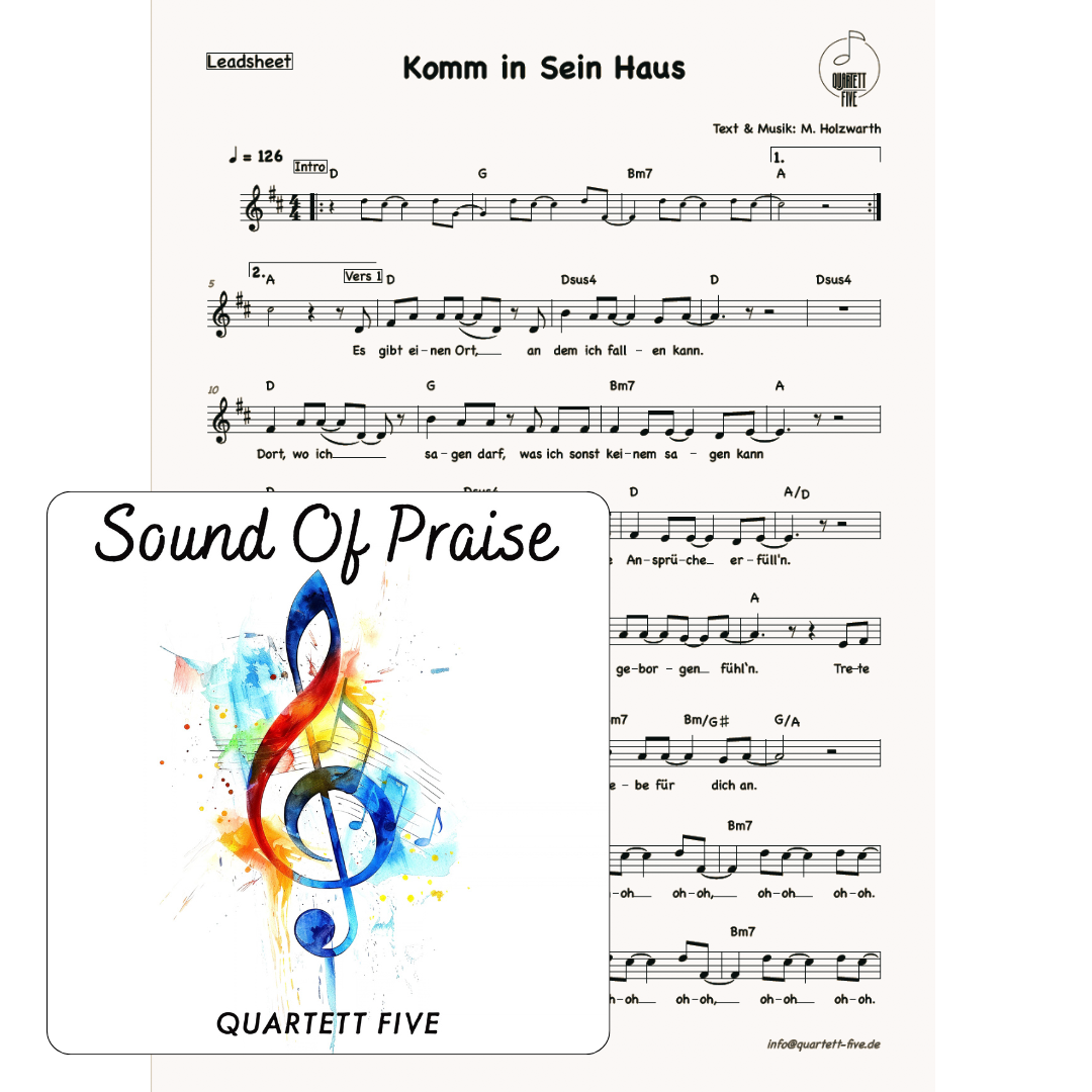 Komm in Sein Haus (Leadsheet)