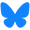 logo Bluesky (400x400) transparent background