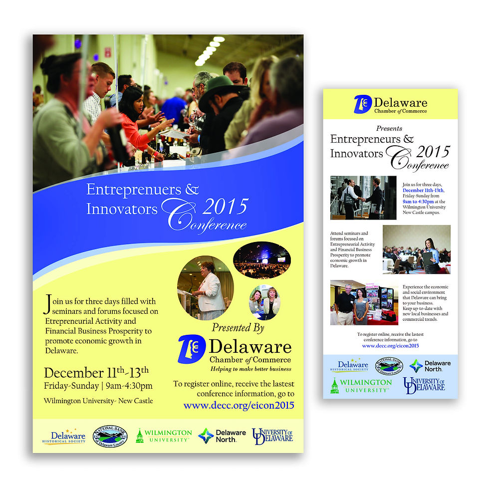Print Mockup: DE Chamber of Commerce
