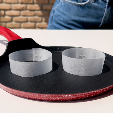 Come Creare Anelli di Carta Forno per Pancake Altissimi