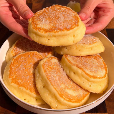 Pancake alla Ricotta. Ricetta di Pancake Eden.