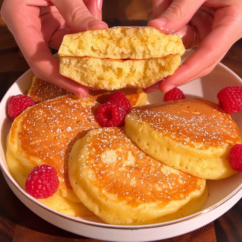 Pancake Senza Zucchero. Ricetta di Pancake Eden.
