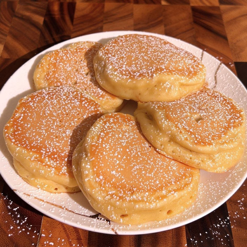 Pancake al caffè. Ricetta di Pancake Eden.