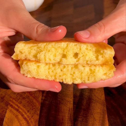 L'interno di un pancake sofficissimo Eden