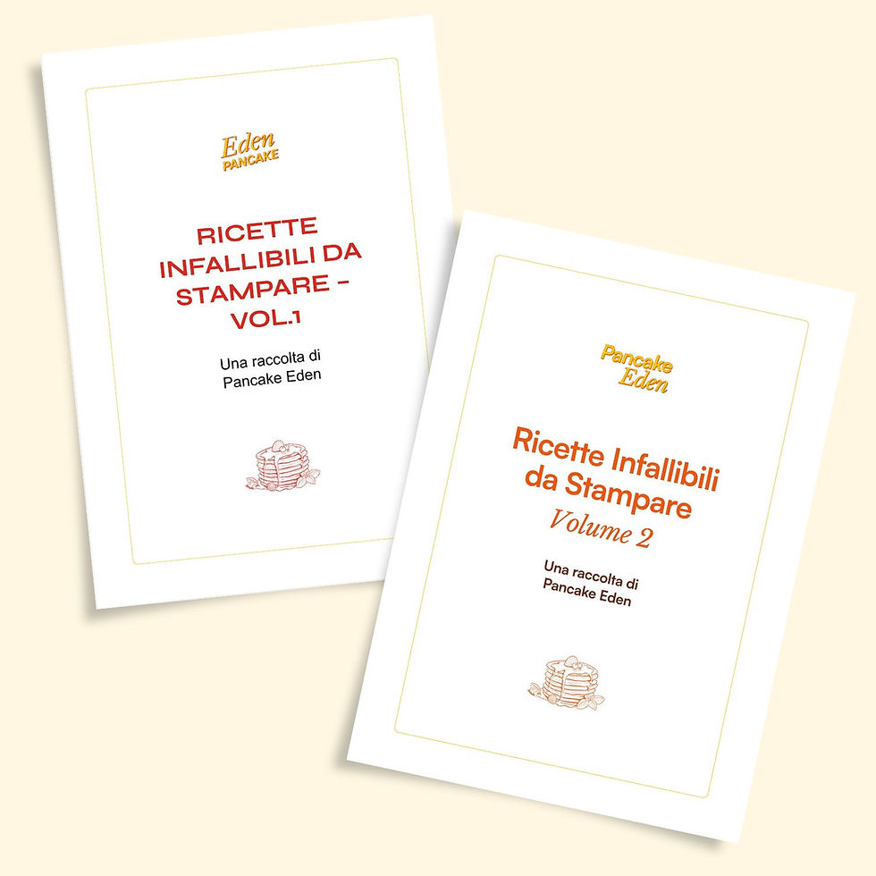 I ricettari di pancake Eden