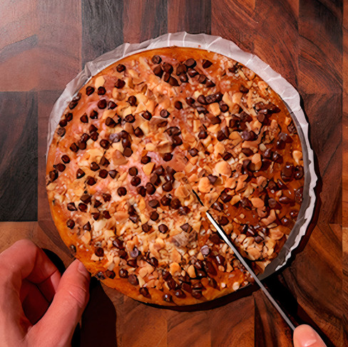 La torta pancake alle banane