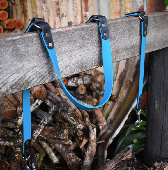 Thumbnail: 1” Two-Toned BioThane® Handsfree Leash
