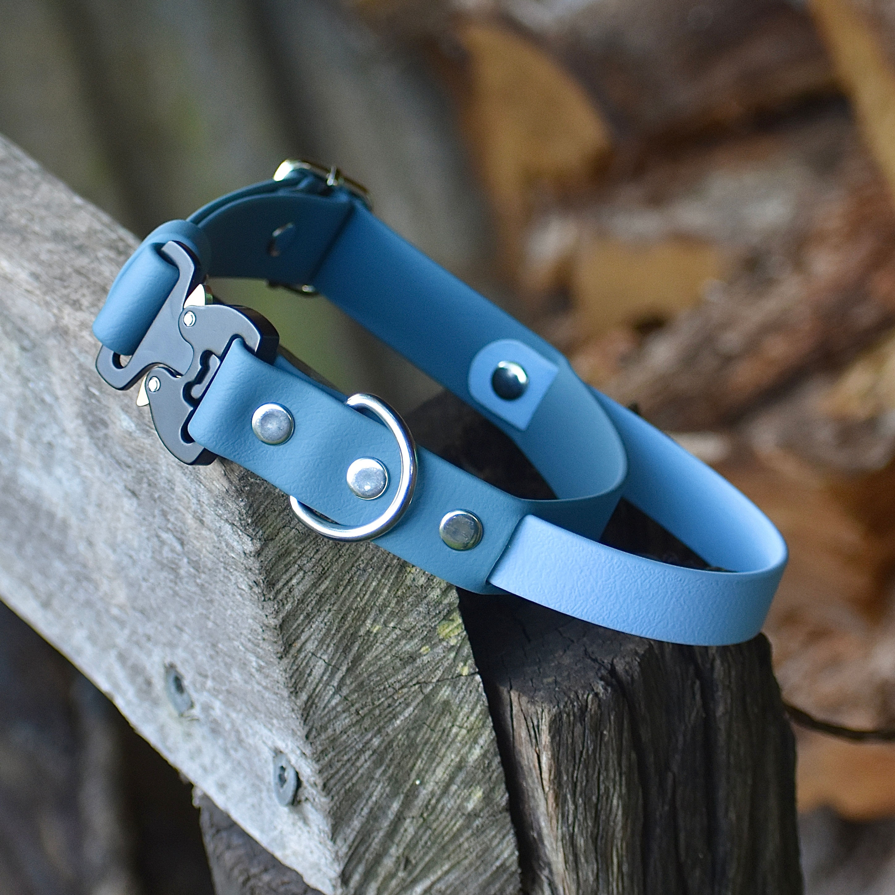 1” BioThane® Cobra Collar with Handle