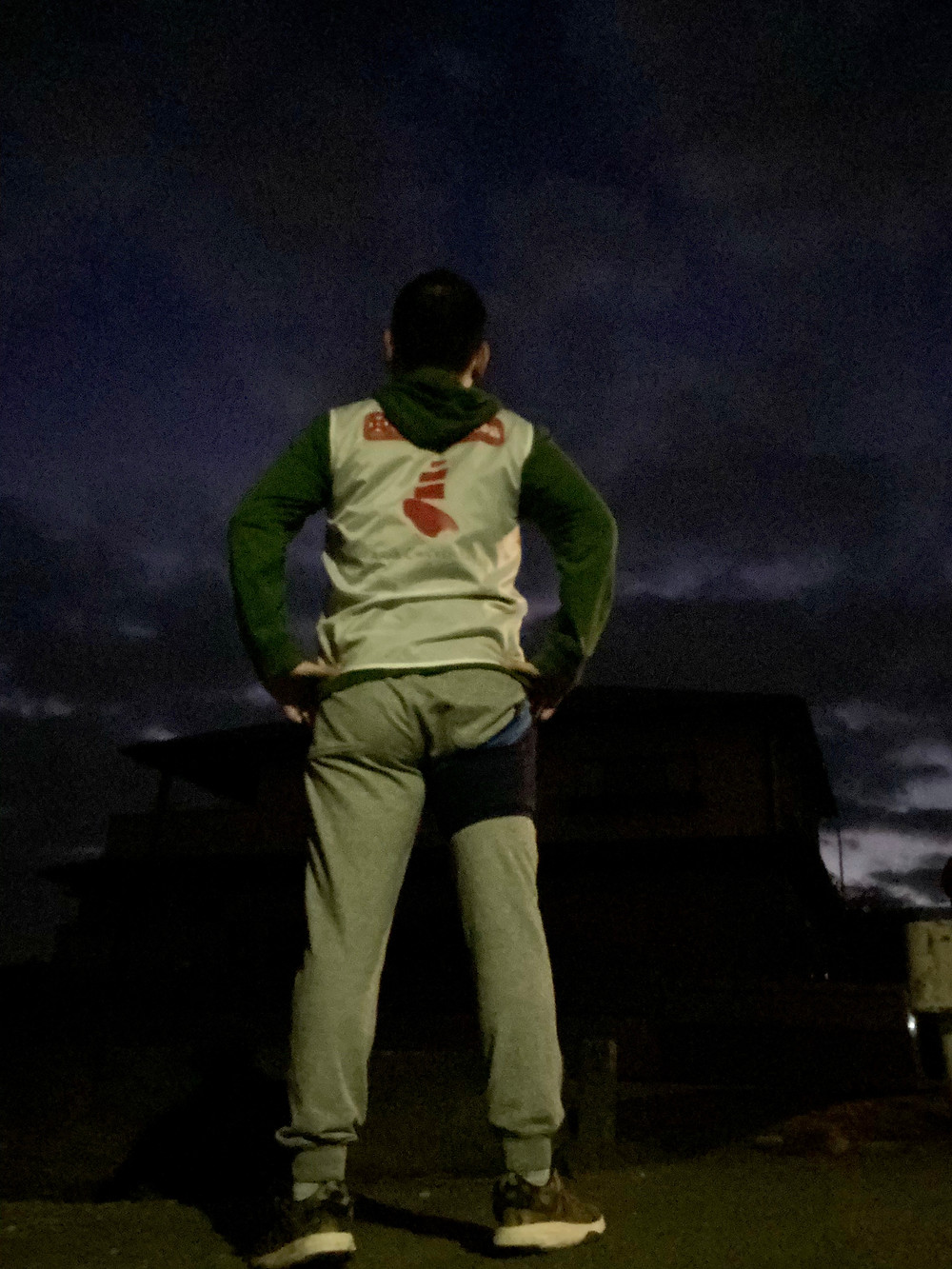 このウォーキングの時間に一日の行動を確認