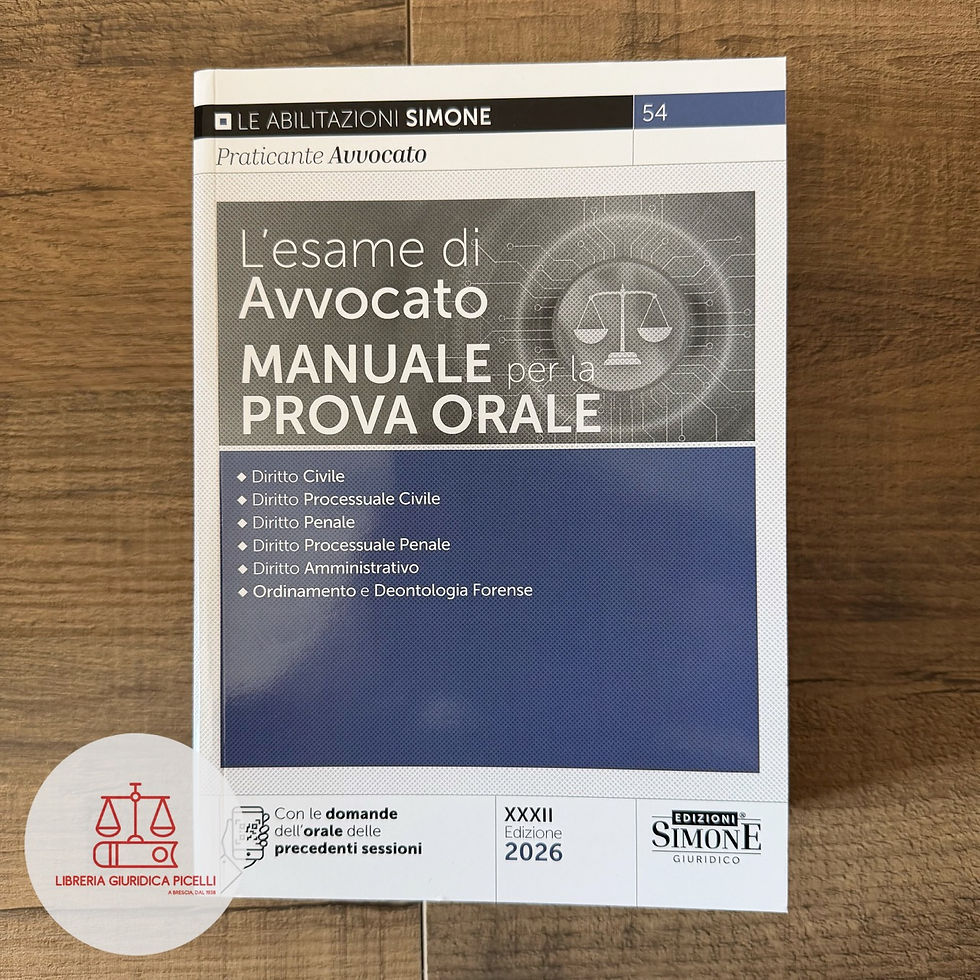manuale esame avvocato 2026