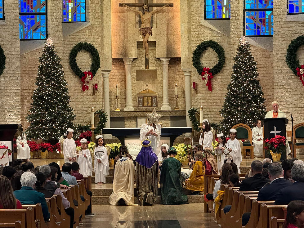 Christmas Eve Mass Schedule