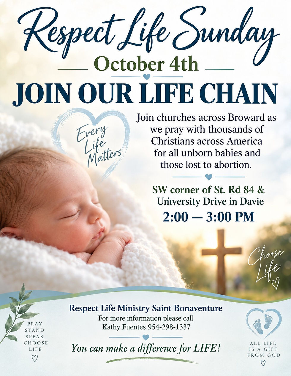 Respect Life Sunday - Life Chain