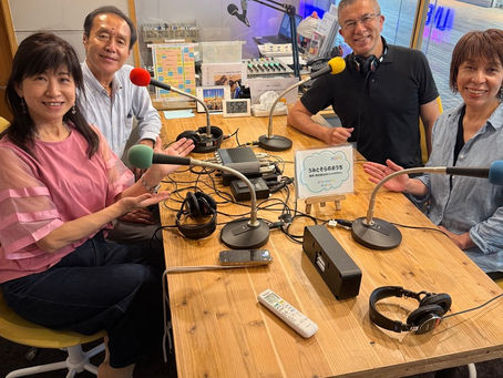 6月10日は金沢シーサイドFMにお招きいただきました。
