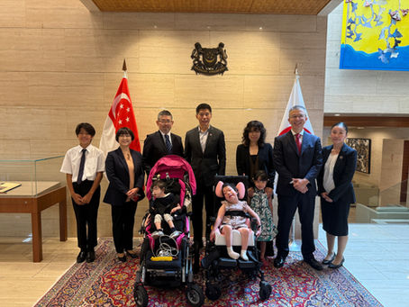 2025年7月17日🇸🇬シンガポール大使館でGo!Go!Embassy!記念式典開催